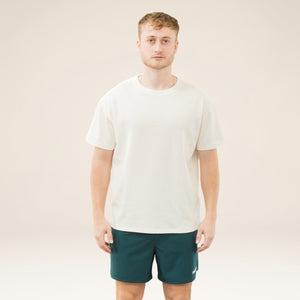 AD-IN 170 Tee Off-White - "COURT7" front embroidery