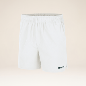 Dual Pocket Shorts 5" Off-White — COURT7