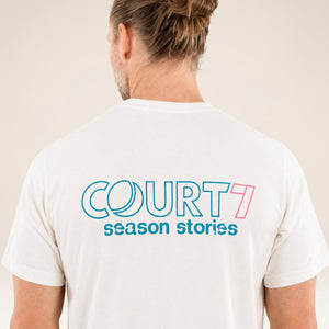 AD-IN 170 Season Stories Tee Off-White — Look 1 von COURT7