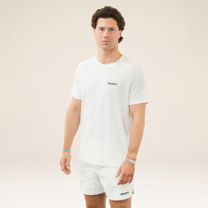 Performance Tee Off-White in Off-White — Tennis-Performance-Shirt von Court 7