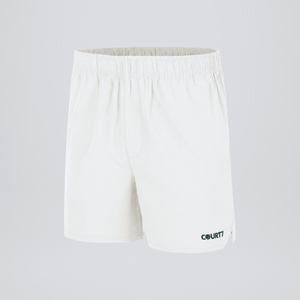 Dual Pocket Shorts 5" Off-White — COURT7