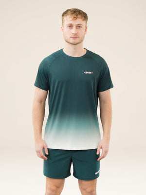 Performance Tee Gradient Green