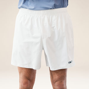 Dual Pocket 5" Shorts Off-White