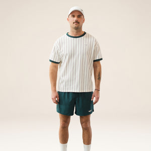 AD-IN 170 Stripes Tee Off-White