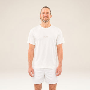 AD-IN 170 Season Stories Tee Off-White — Look 3 von COURT7