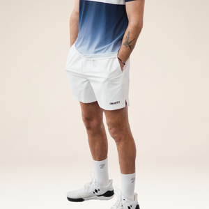 Dual Pocket Shorts 5" Off-White — COURT7