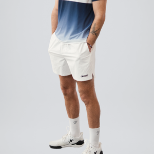 Dual Pocket Shorts 5" Off-White — COURT7