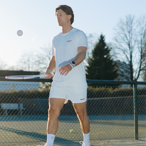 Dual Pocket Shorts 5" Off-White — COURT7