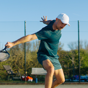 Dual Pocket Shorts 5" Green — COURT7