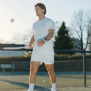 Dual Pocket Shorts 5" Off-White — COURT7