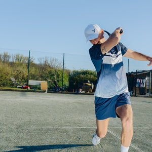 Performance Tee Gradient Stripe Blue