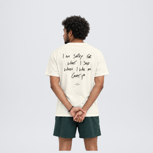 AD-IN Tee Off-White 170 - "Sorry"