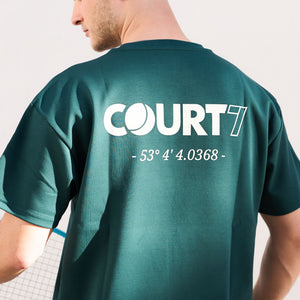 AD-IN Tee Green 200 in Green — Material-Detail | T-Shirt von COURT7