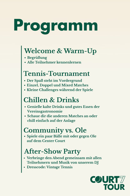 Turnierticket – Bremen 06.09.25