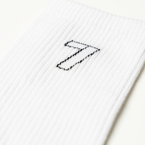 COURT7 Tennissocke (2 Pack) in Weiss — Material-Detail | Tennissocken von COURT7