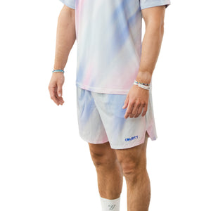 Dual Pocket Shorts 5" Sky — 3/4-Ansicht | COURT7